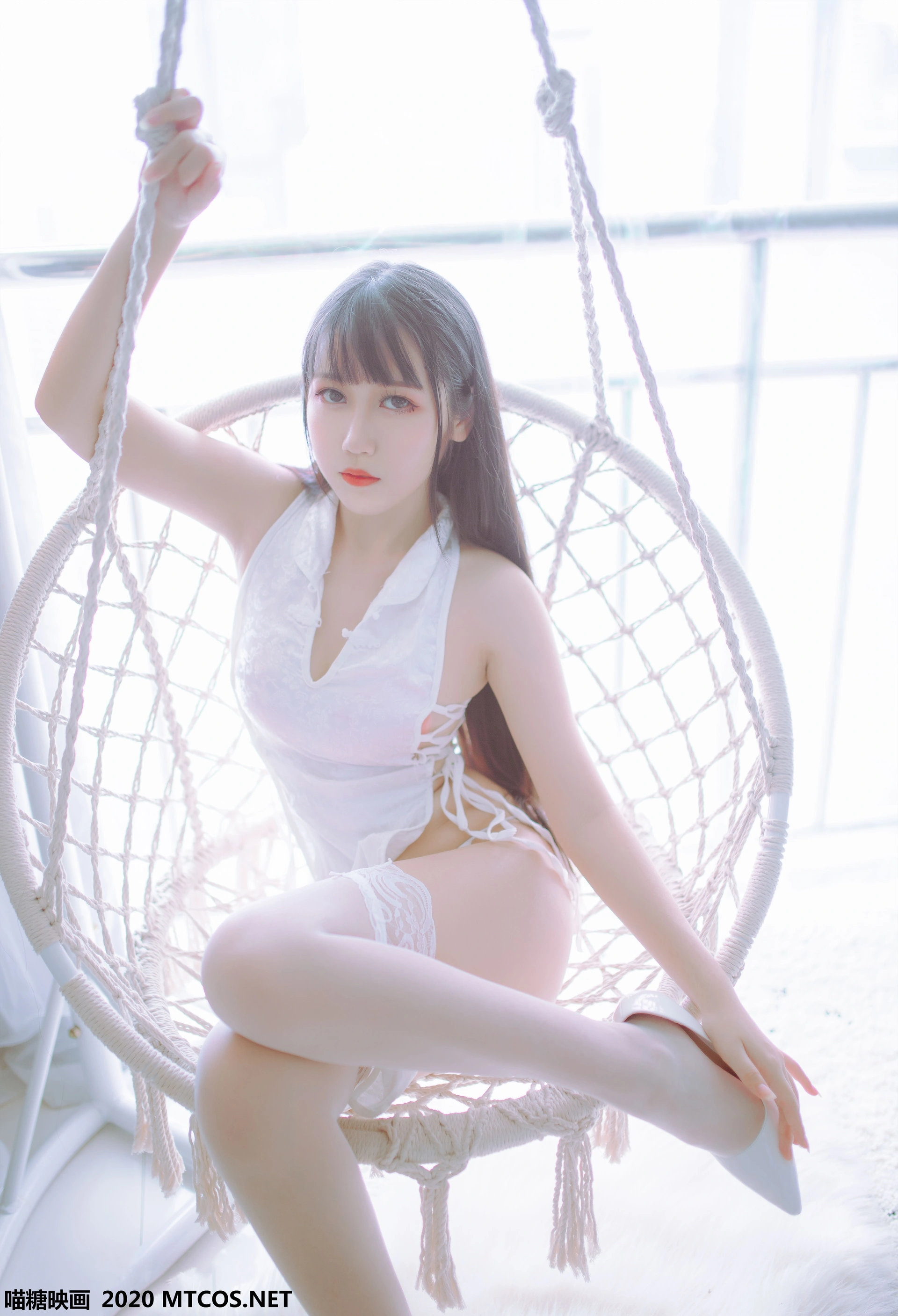 喵糖映画 - VOL.114 黑白旗袍双子 2