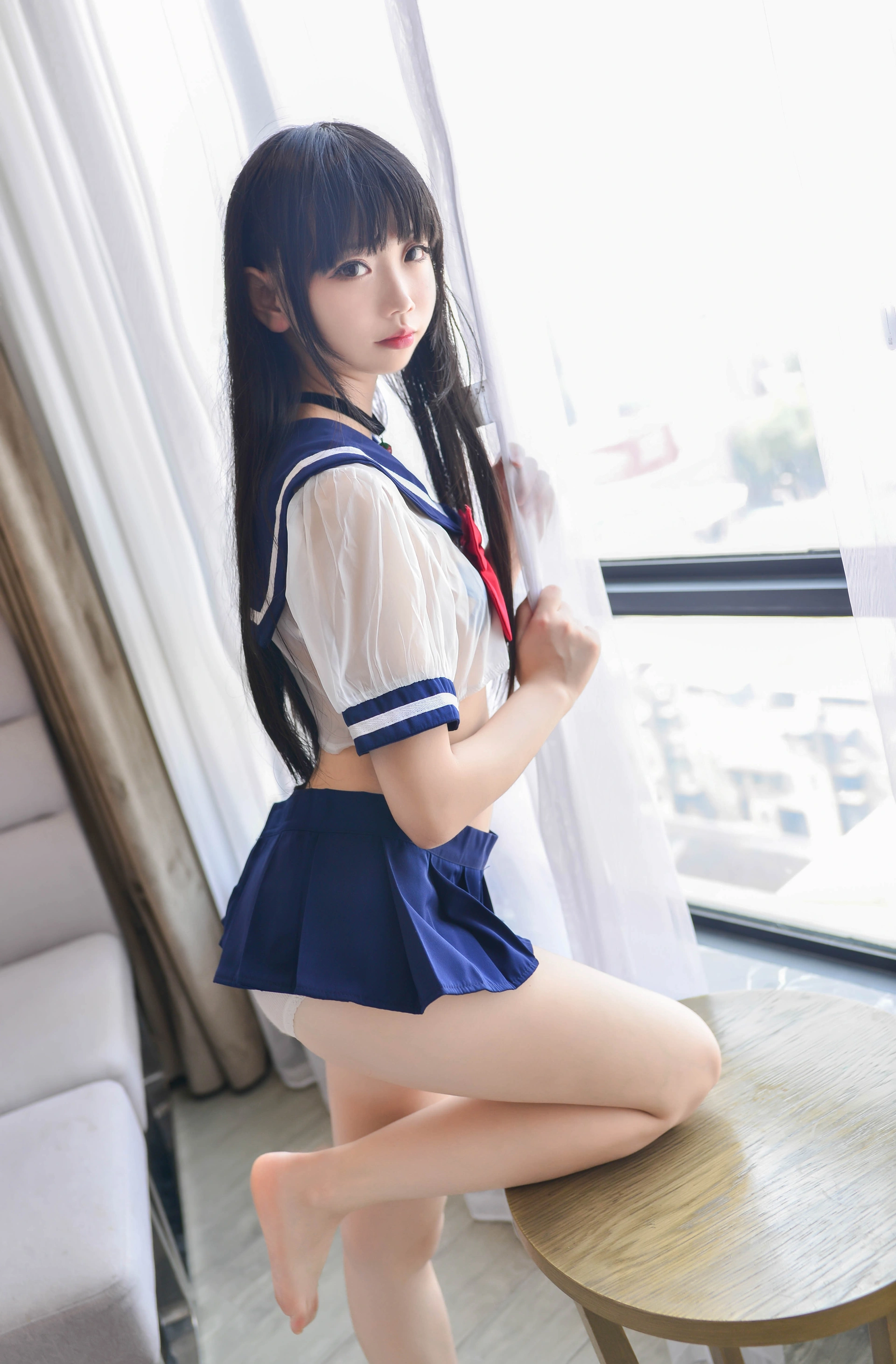 雪琪SAMA - NO.05 透明JK 3