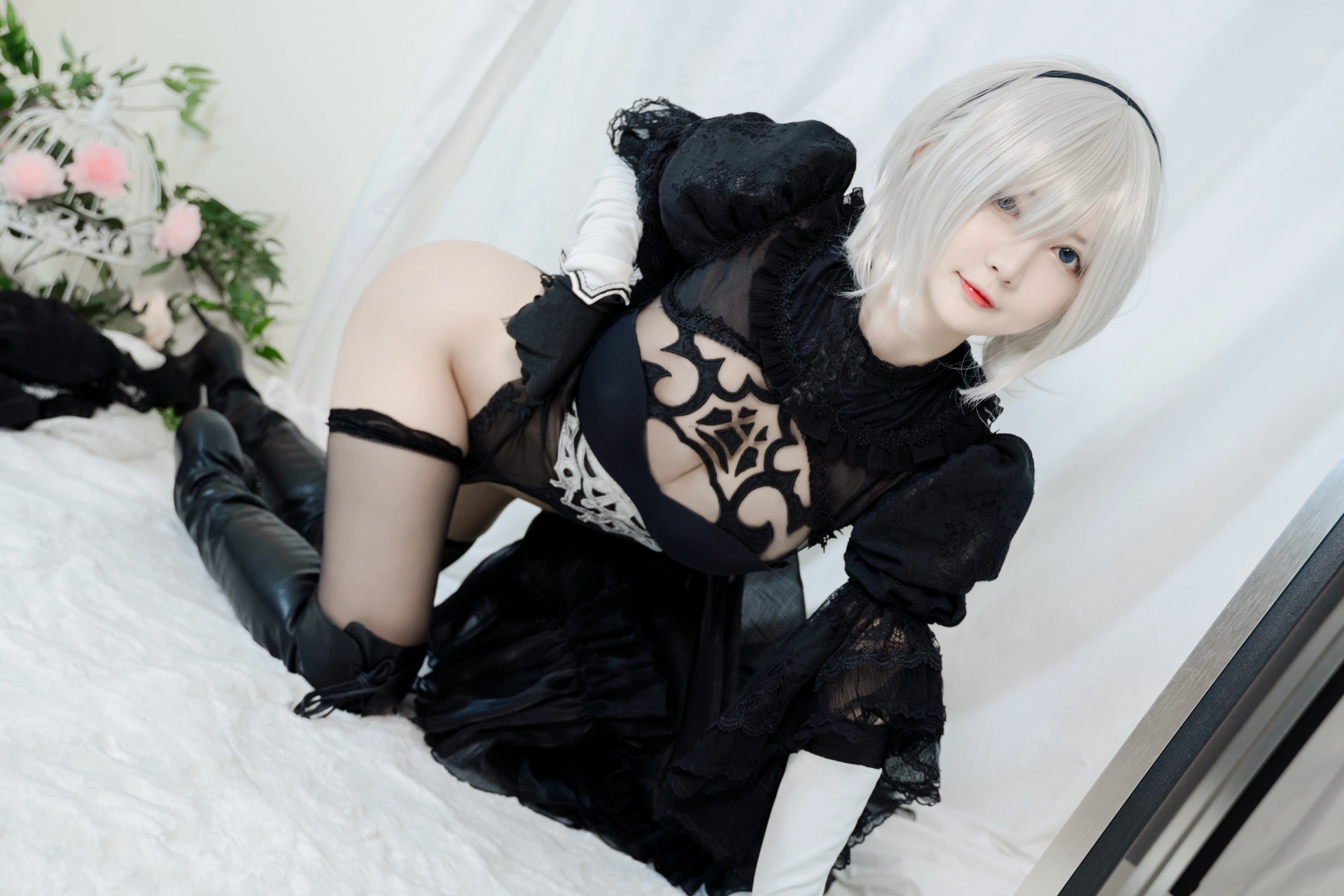 51酱 - NO.02 2B黑婚纱 3