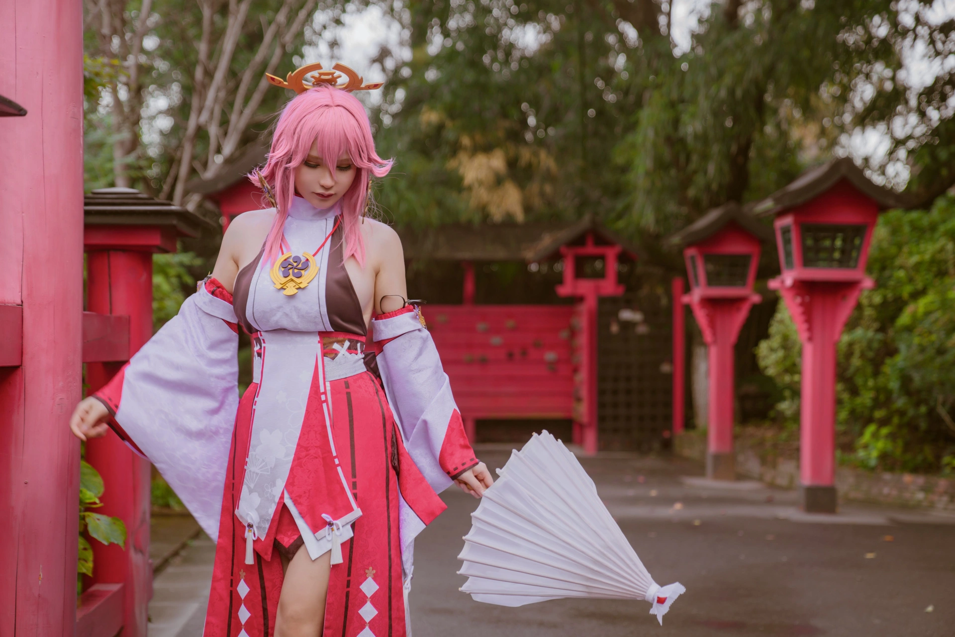 前羽rr - NO.13 八重神子Cosplay集 2