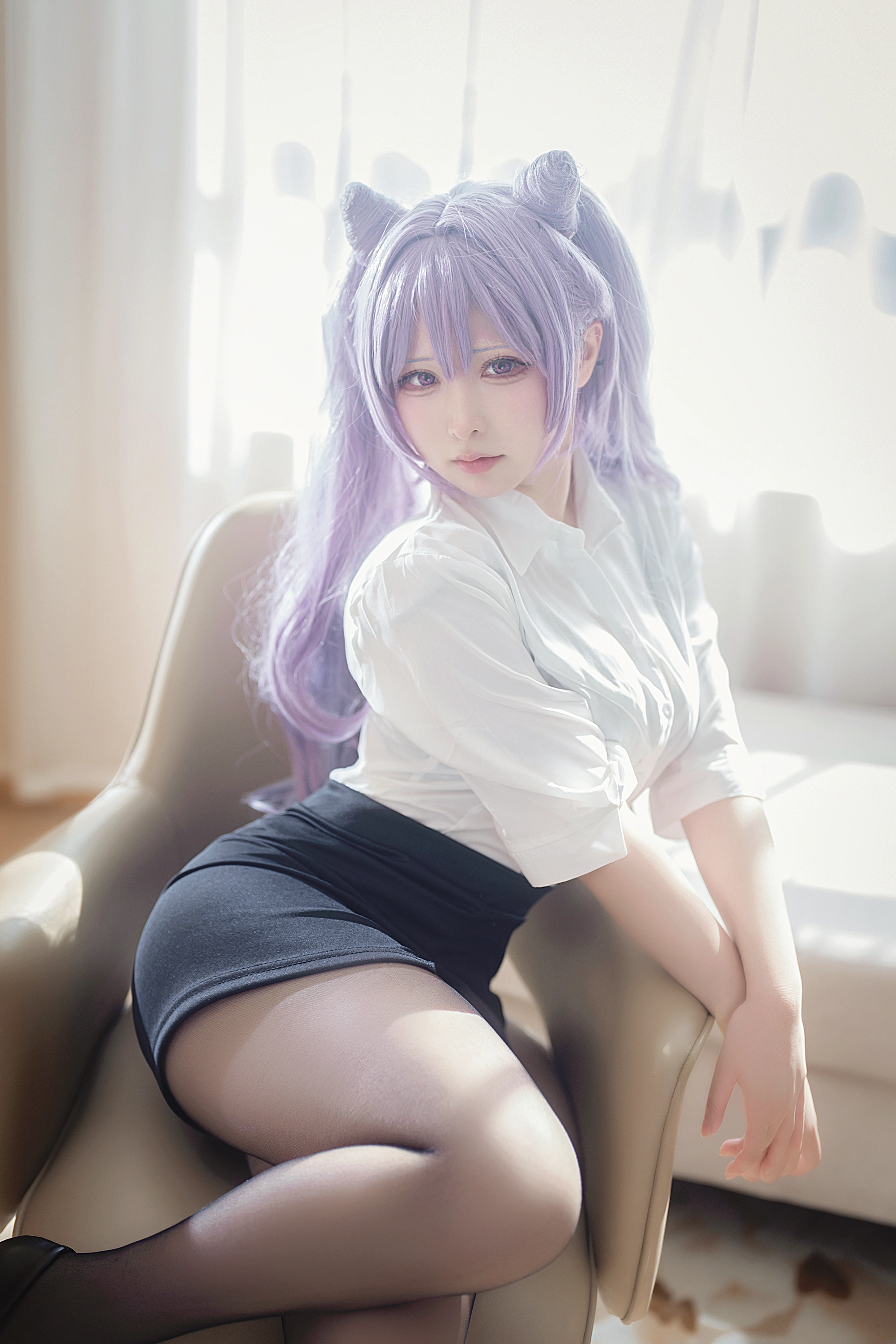 樱梨梨Eriri - NO.04 刻晴秘书 1