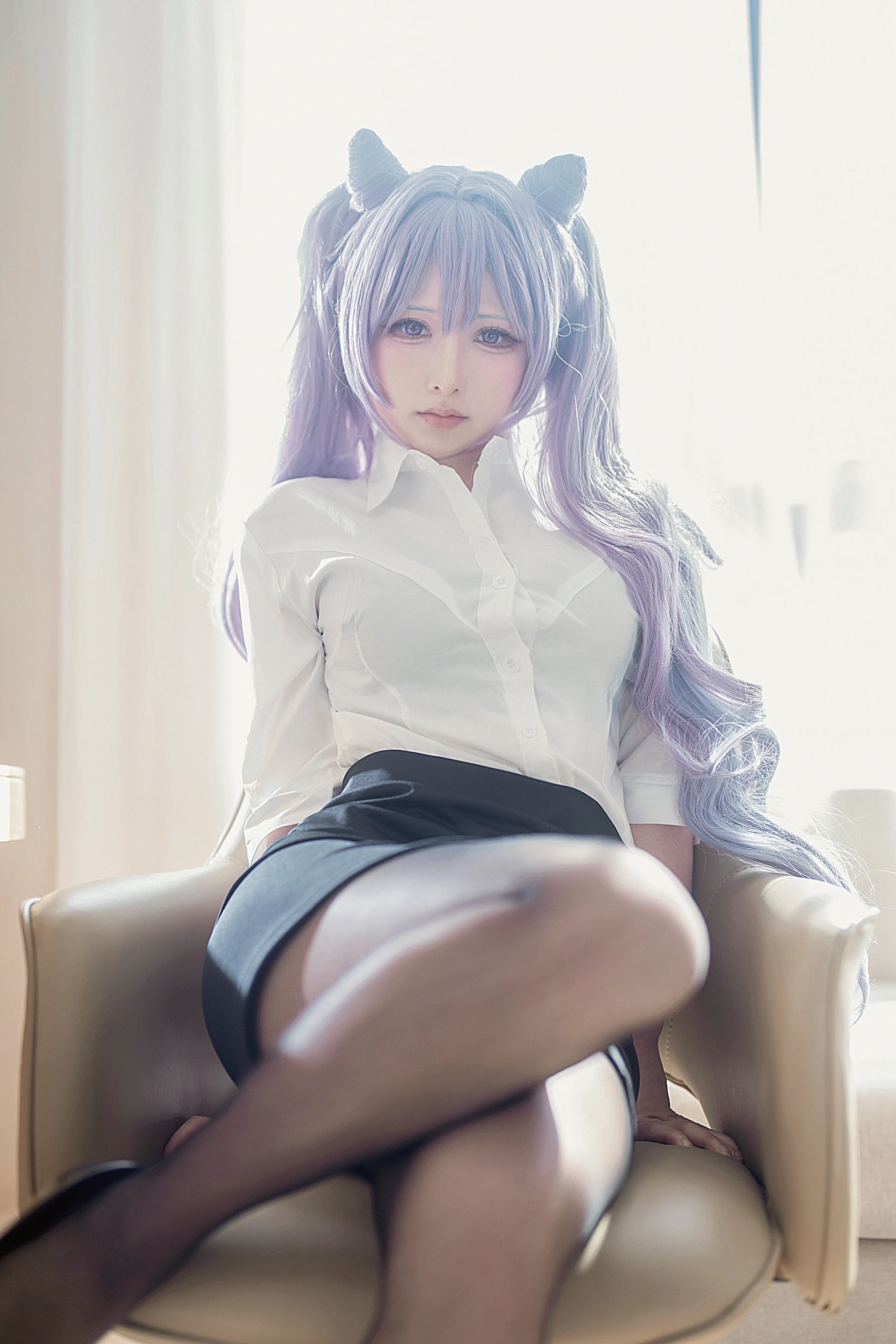 樱梨梨Eriri - NO.04 刻晴秘书 2